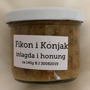 Fikon i konjak i honung